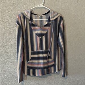 Wallflower Multicolor Striped Knit Top